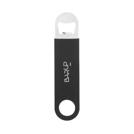 D&eacute;capsuleur BarUp Professionnel Noir, 180x40mm, Poign&eacute;e Silicone Antid&eacute;rapante - Hendi