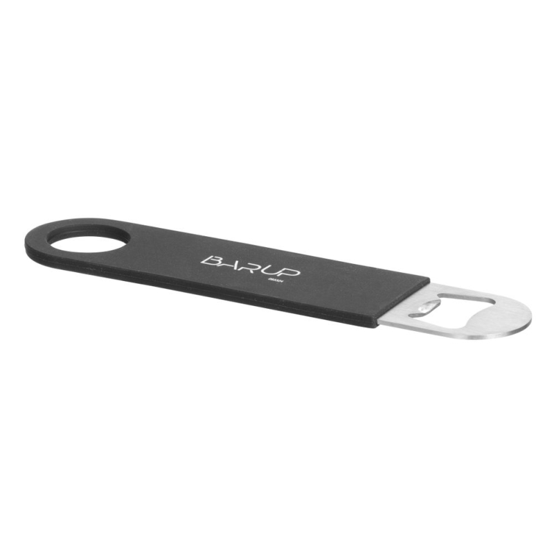 D&eacute;capsuleur BarUp Professionnel Noir, 180x40mm, Poign&eacute;e Silicone Antid&eacute;rapante - Hendi
