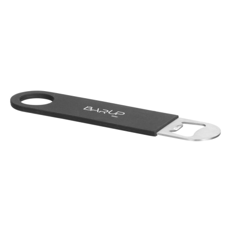 D&eacute;capsuleur BarUp Professionnel Noir, 180x40mm, Poign&eacute;e Silicone Antid&eacute;rapante - Hendi