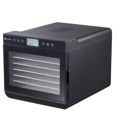 D&eacute;shydrateur Alimentaire Professionnel Kitchen Line 7 Plateaux Inox 500W Temp&eacute;rature R&eacute;glable - Hendi
