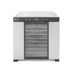 D&eacute;shydrateur alimentaire professionnel Profi Line 10 plateaux en inox - Hendi