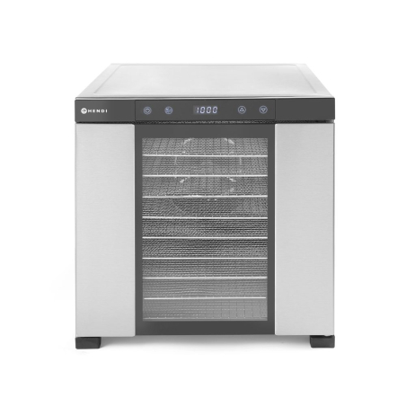 D&eacute;shydrateur alimentaire professionnel Profi Line 10 plateaux en inox - Hendi