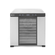D&eacute;shydrateur alimentaire professionnel Profi Line 10 plateaux en inox - Hendi