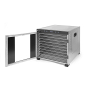 D&eacute;shydrateur alimentaire professionnel Profi Line 10 plateaux en inox - Hendi