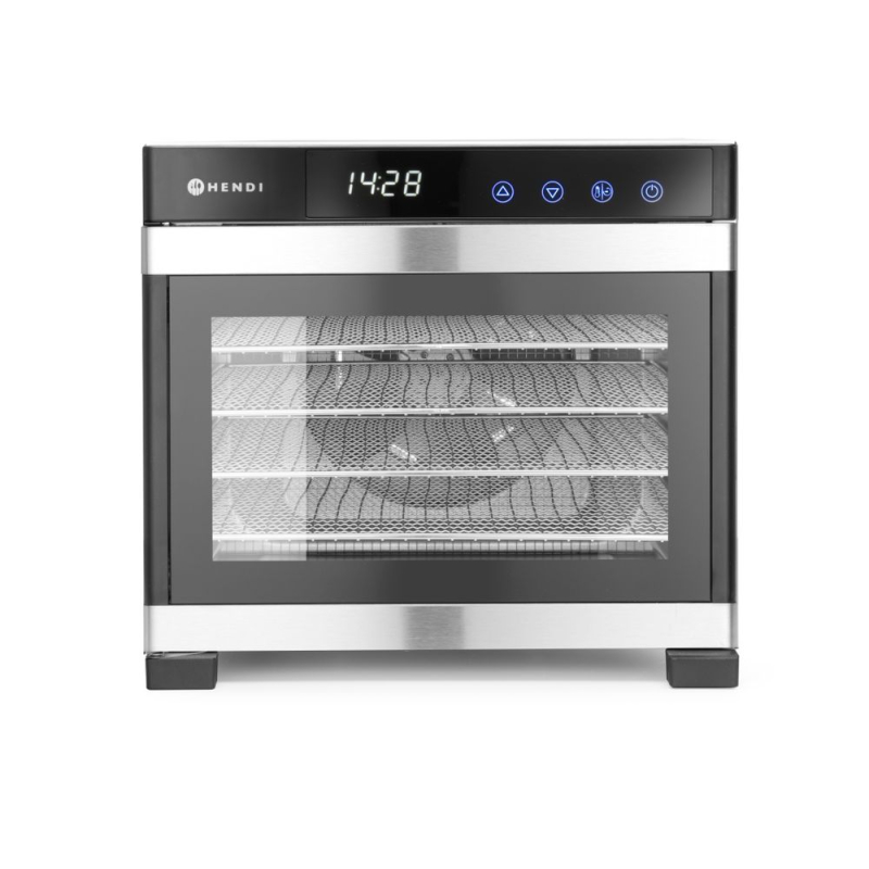 D&eacute;shydrateur alimentaire Professionnel Profi Line Inox 6 Plateaux - Hendi