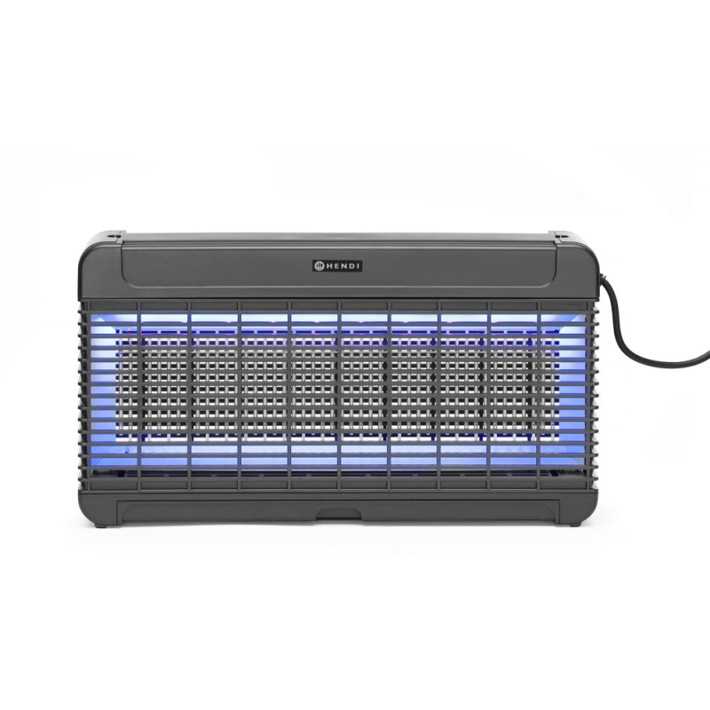 Destructeur d'insectes &eacute;lectrique 300 m&sup2; avec LED UV-A 4000V - Hendi