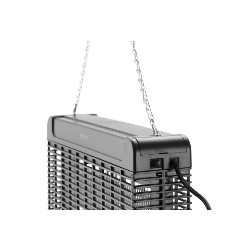 Destructeur d'insectes &eacute;lectrique 300 m&sup2; avec LED UV-A 4000V - Hendi