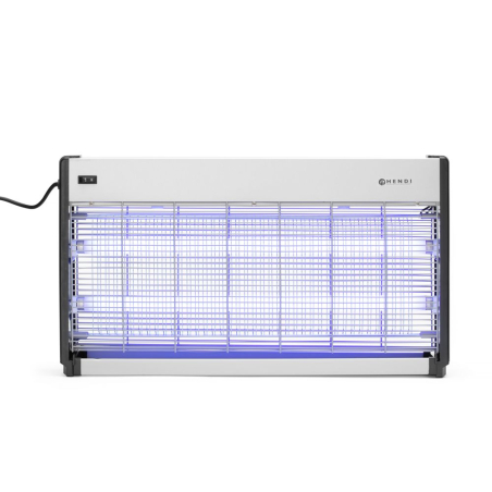 Destructeur d'insectes &eacute;lectrique UV 45W 150m&sup2; pour int&eacute;rieur, HENDI - Hendi