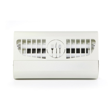 Destructeur d'insectes professionnel UV-A avec plaque collante pour cuisine 100m&sup2; - Hendi
