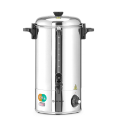 Distributeur &agrave; Boissons Chaudes &Eacute;lectrique Inox 9L Simple Paroi Argent - Hendi