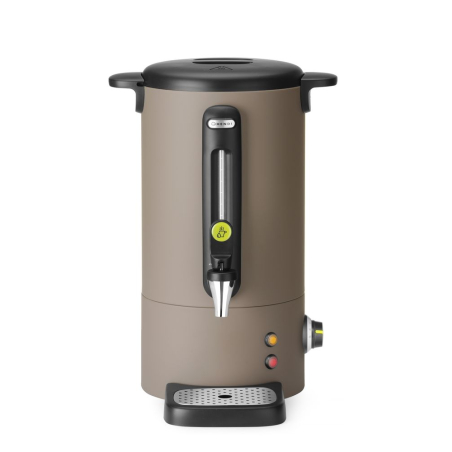 Distributeur &agrave; boissons chaudes UNIQ 9L Taupe professionnel - Hendi