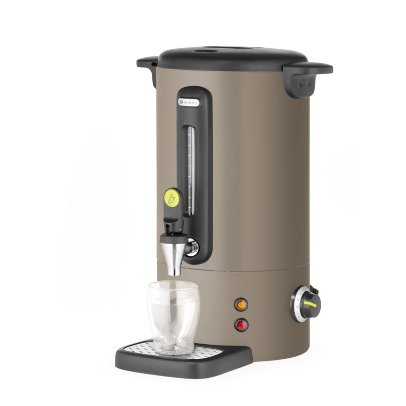 Distributeur &agrave; boissons chaudes UNIQ 9L Taupe professionnel - Hendi