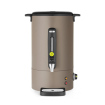 Distributeur &agrave; boissons chaudes UNIQ, 16L, Taupe, Acier Inoxydable - Hendi