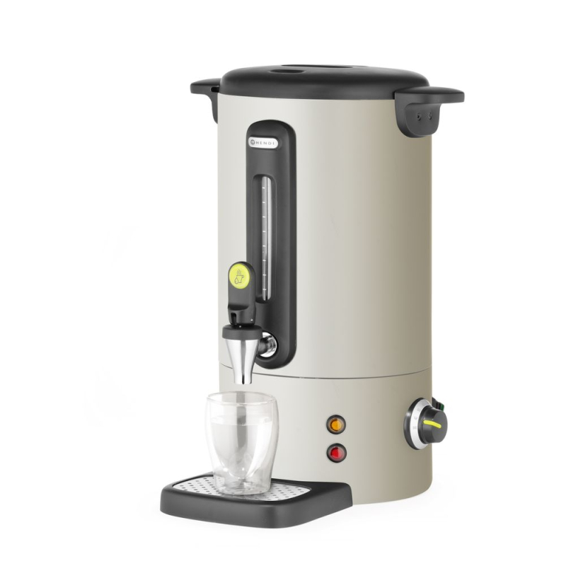 Distributeur Boissons Chaudes &Eacute;lectrique UNIQ 9L Gris Clair 950W - Hendi