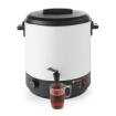 Distributeur de Boissons Chaudes Inox &Eacute;maill&eacute; 25L &agrave; Thermostat R&eacute;glable pour Vin Chaud et Eau Chaude - Hendi