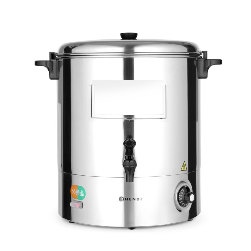 Distributeur de boissons chaudes professionnel 28L, Inox, 2200W - Hendi