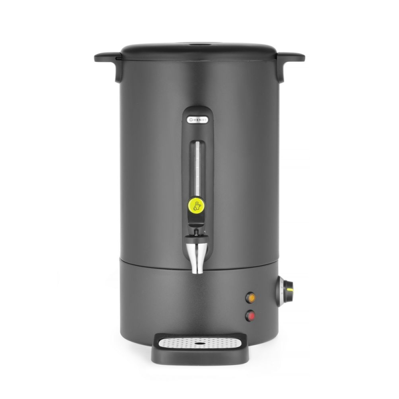 Distributeur de boissons chaudes UNIQ 16L, Acier Inoxydable Noir - Hendi