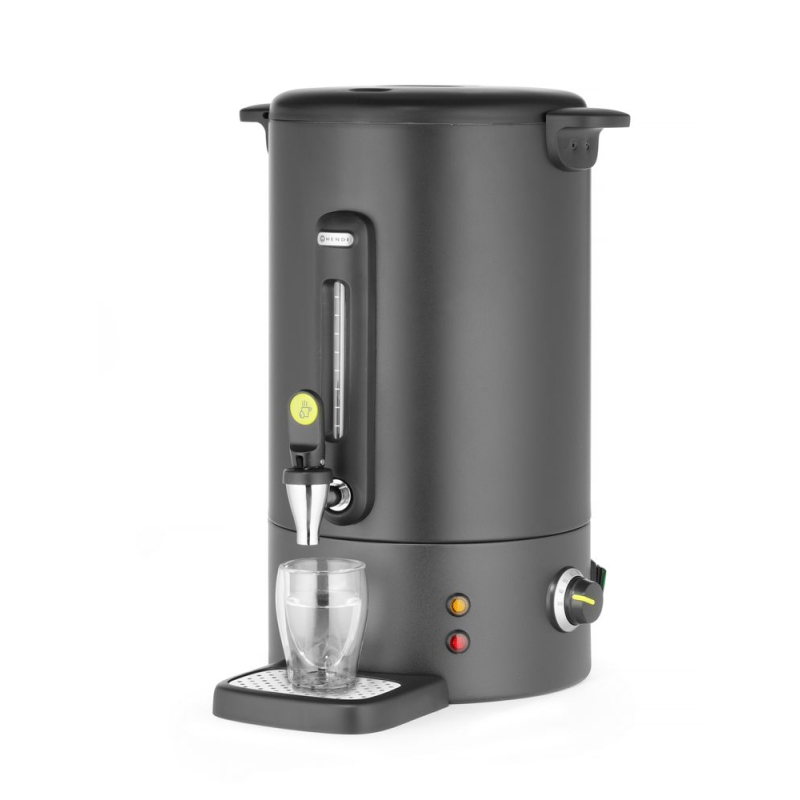 Distributeur de boissons chaudes UNIQ 16L, Acier Inoxydable Noir - Hendi