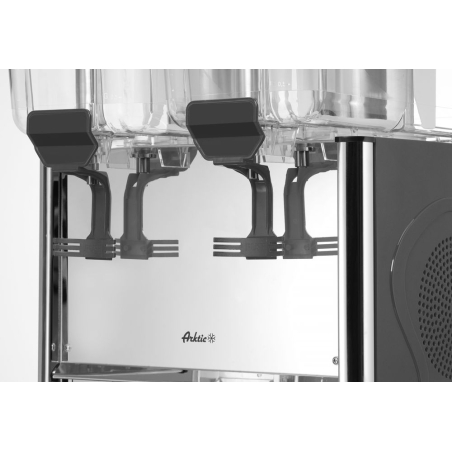 Distributeur de Jus de Fruits R&eacute;frig&eacute;r&eacute; 2x12L Arktic (24L) avec R&eacute;gulateur de Temp&eacute;rature - Hendi