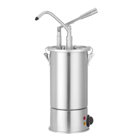 Distributeur de Sauce Bain-Marie Professionnel avec Pompe, 3L, 900W - Hendi