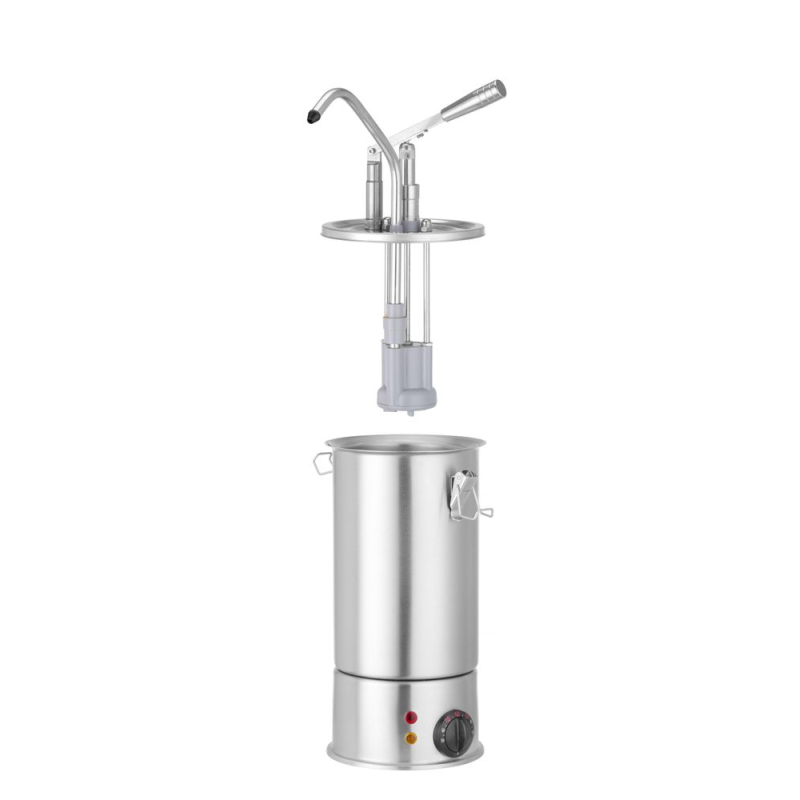 Distributeur de Sauce Bain-Marie Professionnel avec Pompe, 3L, 900W - Hendi