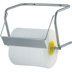 Distributeur essuie-mains mural inox avec barre de coupe, max 297mm - Hendi