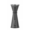 Doseur &agrave; cocktail/Jigger 25/50 ml en acier inoxydable noir ⌀44x110mm - Hendi