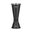 Doseur &agrave; cocktail/Jigger 25/50 ml en acier inoxydable noir ⌀44x110mm - Hendi