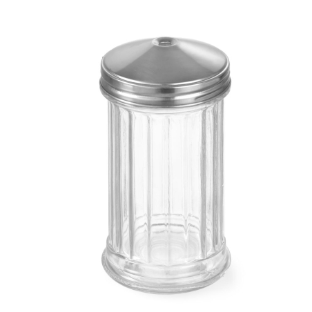 Doseur &agrave; Sucre en Verre avec Couvercle Inox 0,355L - Hendi