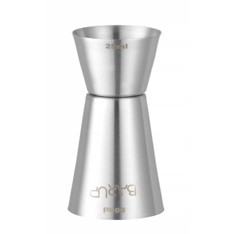 Doseur de Bar Double en Acier Inoxydable 25/50 ml pour Cocktails - Hendi