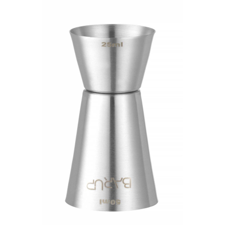 Doseur de Bar Double en Acier Inoxydable 25/50 ml pour Cocktails - Hendi