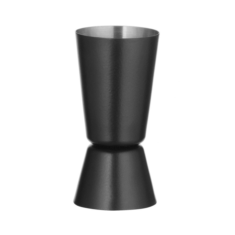 Doseur Double Jigger BarUp 25/35 ml Noir Acier Inoxydable - Hendi