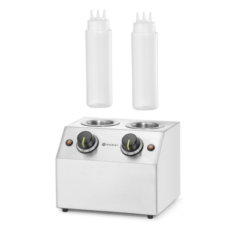 Double Chauffe-Sauce &Eacute;lectrique Professionnel, 1,3L, 400W - Hendi