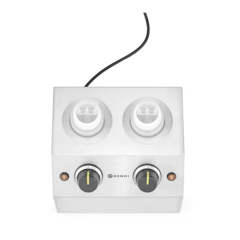 Double Chauffe-Sauce &Eacute;lectrique Professionnel, 1,3L, 400W - Hendi