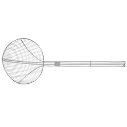 &Eacute;cumoire Araign&eacute;e de Cuisine Inox Professionnelle ⌀200x510mm - Hendi