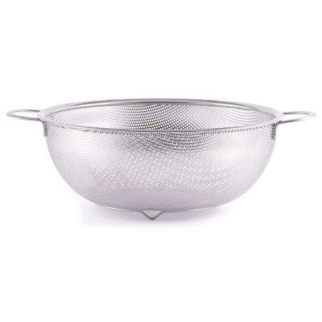 Egouttoir Inox Pro, Sur Pied, &Oslash;285x(H)100mm avec 2 Poign&eacute;es - Hendi
