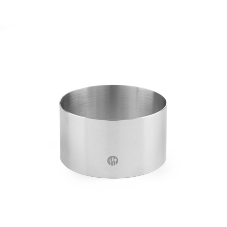 Emporte-pi&egrave;ce rond et poussoir en acier inoxydable ⌀80mm, pour cuisine professionnelle - Hendi