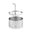 Emporte-pi&egrave;ce rond et poussoir en acier inoxydable ⌀80mm, pour cuisine professionnelle - Hendi