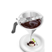 Entonnoir de dosage professionnel 1,5L avec support et 3 douilles pour sauces et d&eacute;coration - Hendi