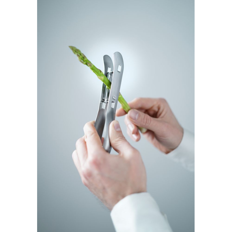 &Eacute;plucheur &agrave; asperges professionnel en acier inoxydable 200 mm - Hendi
