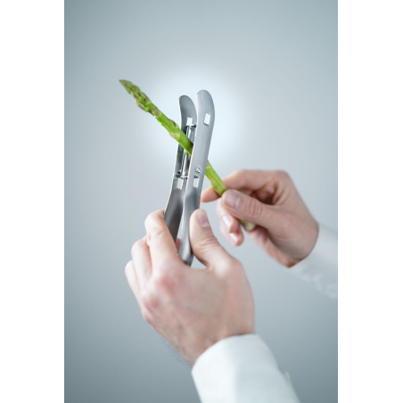 &Eacute;plucheur &agrave; asperges professionnel en acier inoxydable 200 mm - Hendi