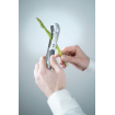 &Eacute;plucheur &agrave; asperges professionnel en acier inoxydable 200 mm - Hendi