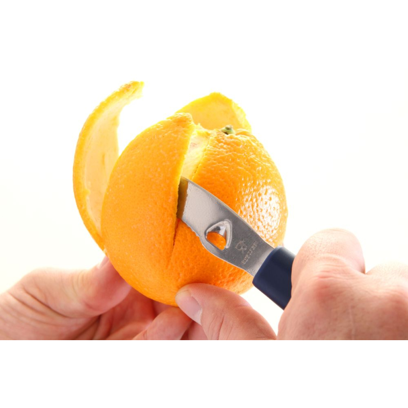 &Eacute;plucheur &agrave; Zeste de Citron Professionnel Noir 175mm - Hendi
