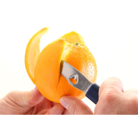 &Eacute;plucheur &agrave; Zeste de Citron Professionnel Noir 175mm - Hendi