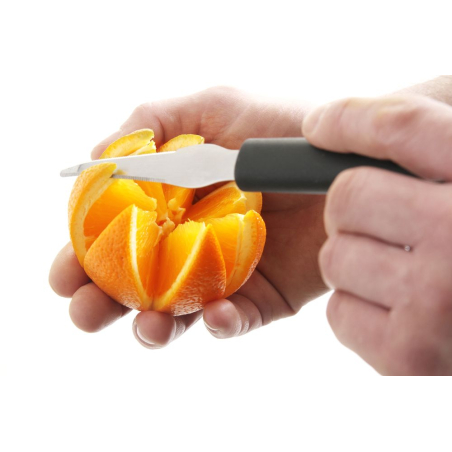 &Eacute;plucheur &agrave; Zeste de Citron Professionnel Noir 175mm - Hendi