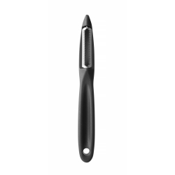 &Eacute;plucheur Universel &agrave; Lame Dentel&eacute;e Noir (175mm) - Hendi