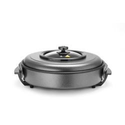 Fait-tout &eacute;lectrique anti-adh&eacute;sif 1400W, casserole &Oslash;400mm - Hendi
