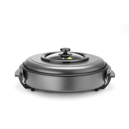Fait-tout &eacute;lectrique anti-adh&eacute;sif 1400W, casserole &Oslash;400mm - Hendi