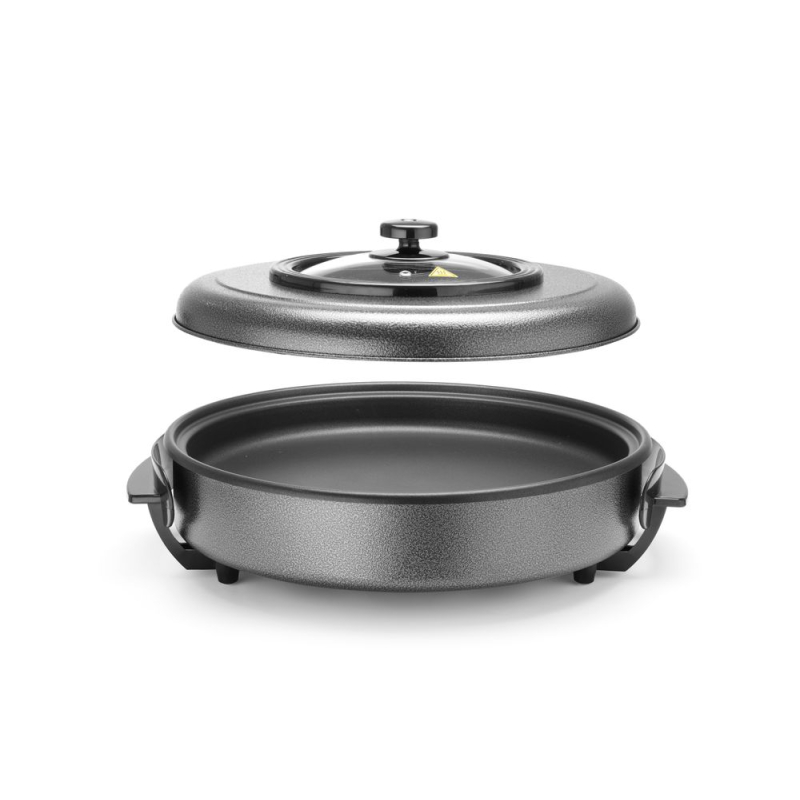 Fait-tout &eacute;lectrique anti-adh&eacute;sif 1400W, casserole &Oslash;400mm - Hendi