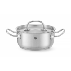 Faitout Inox avec Couvercle 1,5L Kitchen Line - Hendi